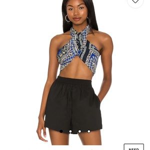 Tribal twist crop top from revolve